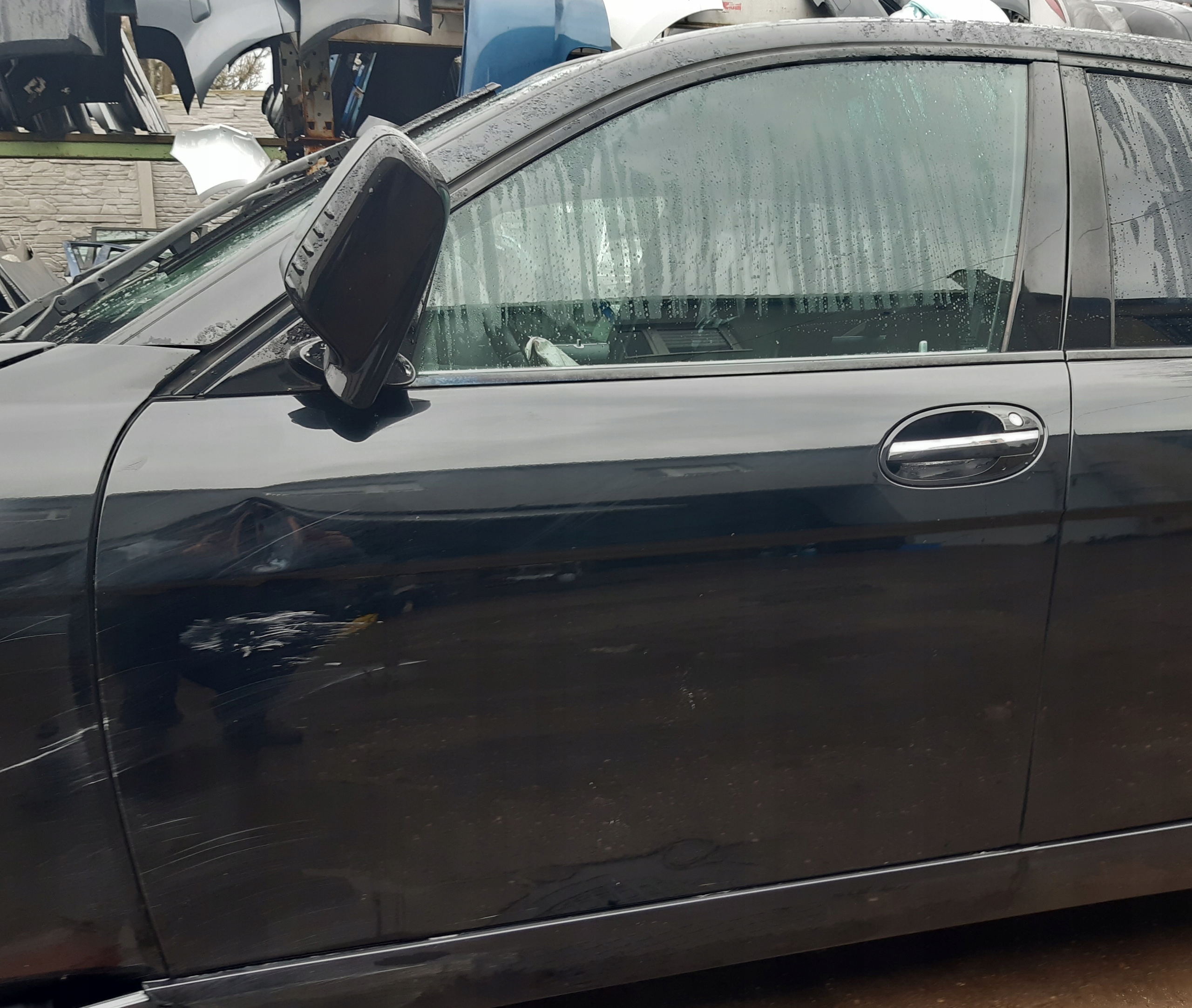 BMW E65 LIFT door left front BLACK SAPPHIRE 475/9