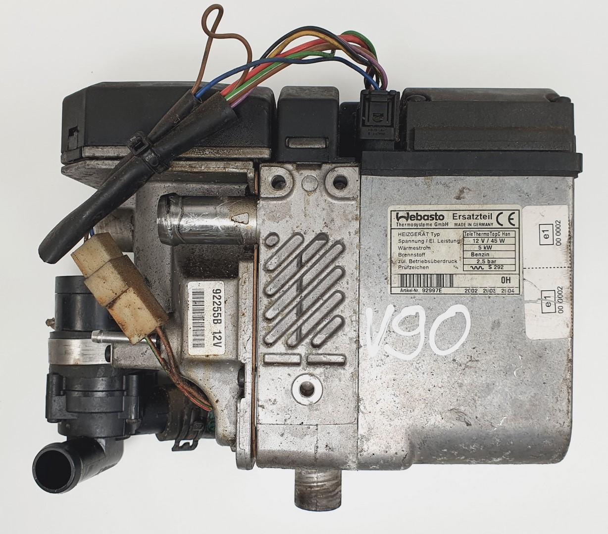 92255B - WEBASTO подогреватель VOLVO V90 и 3.0 R6 бензин