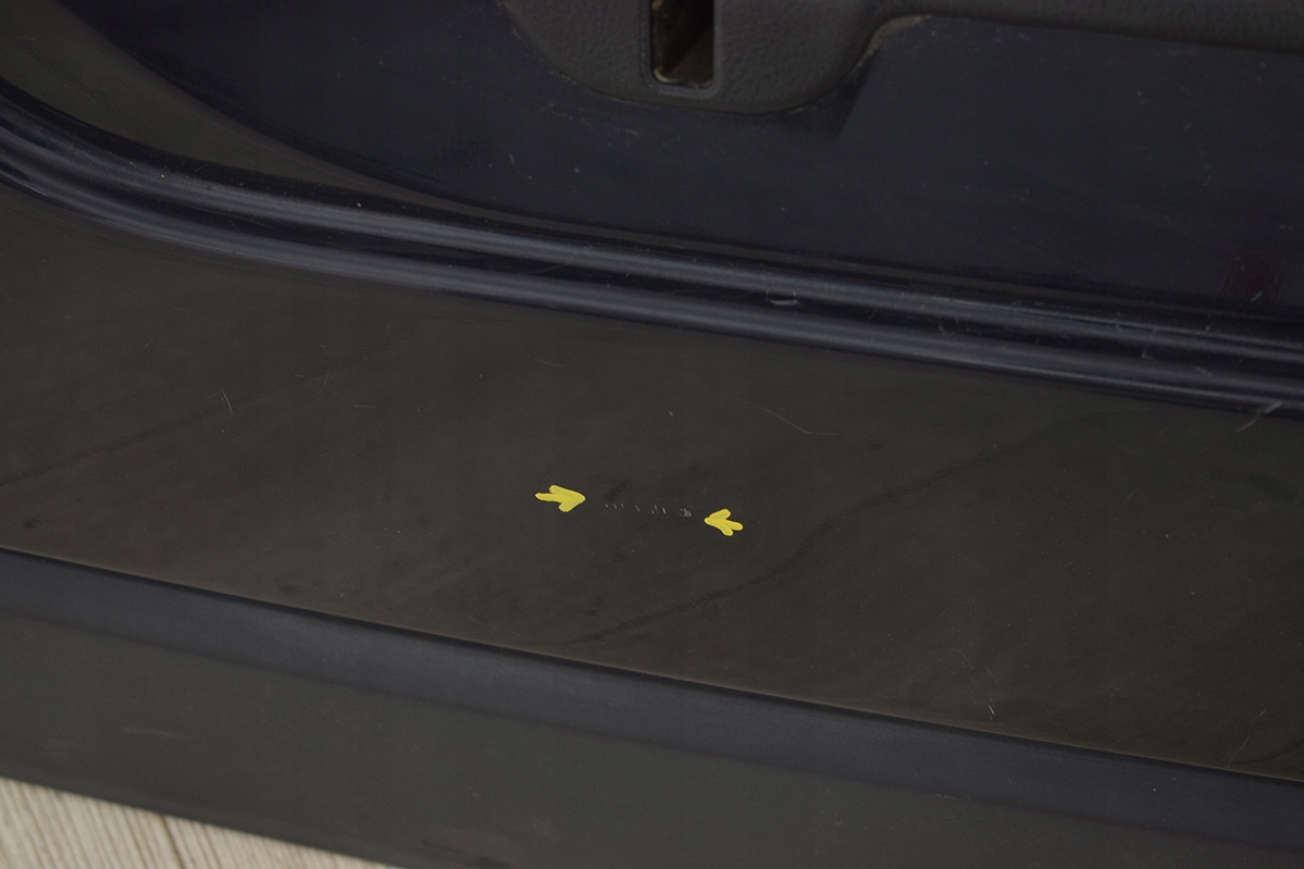 boot doors rear part BURTA LAND ROVER DISCOVERY 3 LRC796