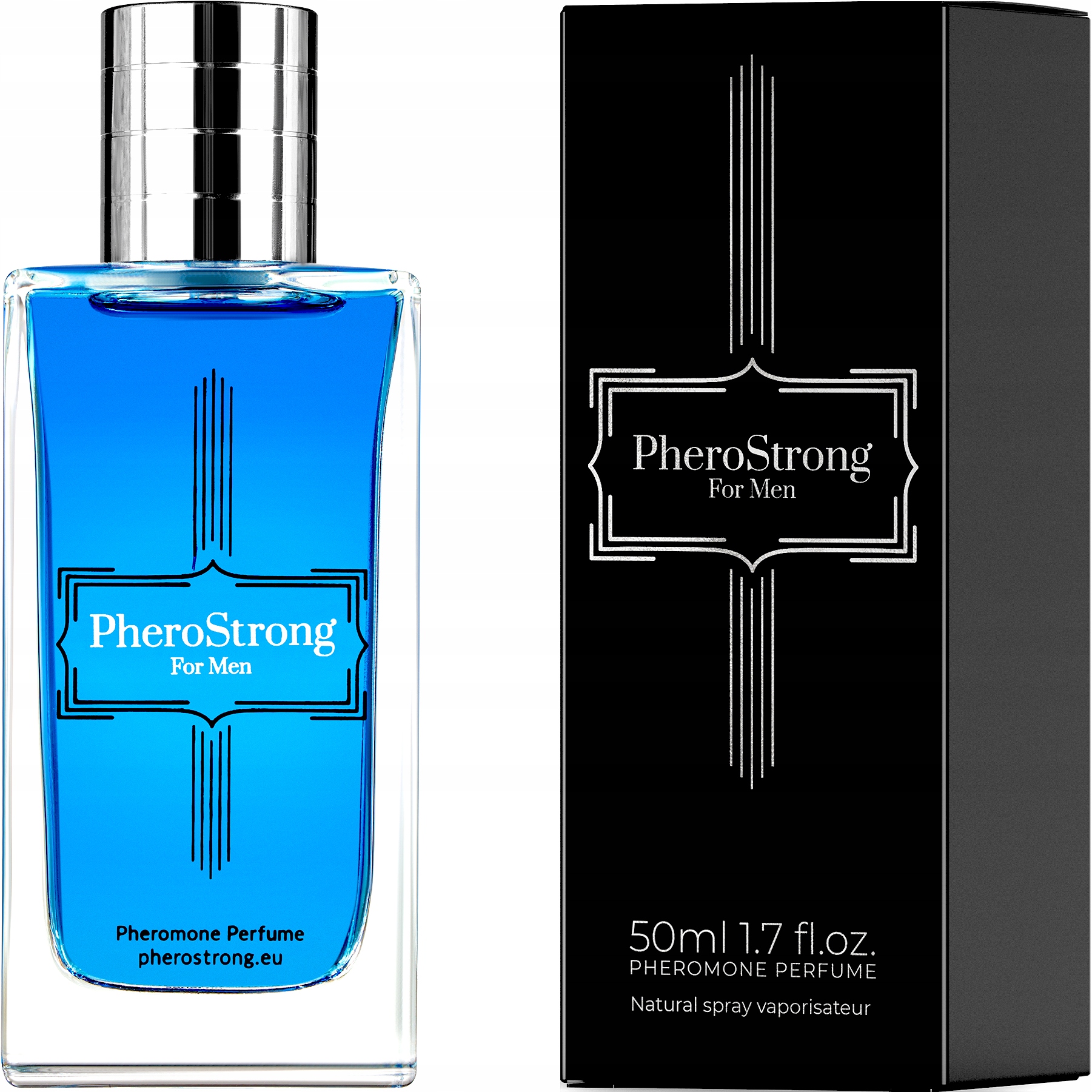 PHERO-STRONG PERFUMY Z FEROMONAMI MĘSKIE INTENSYWNE MOCNE FEROMONY TRWAŁE M