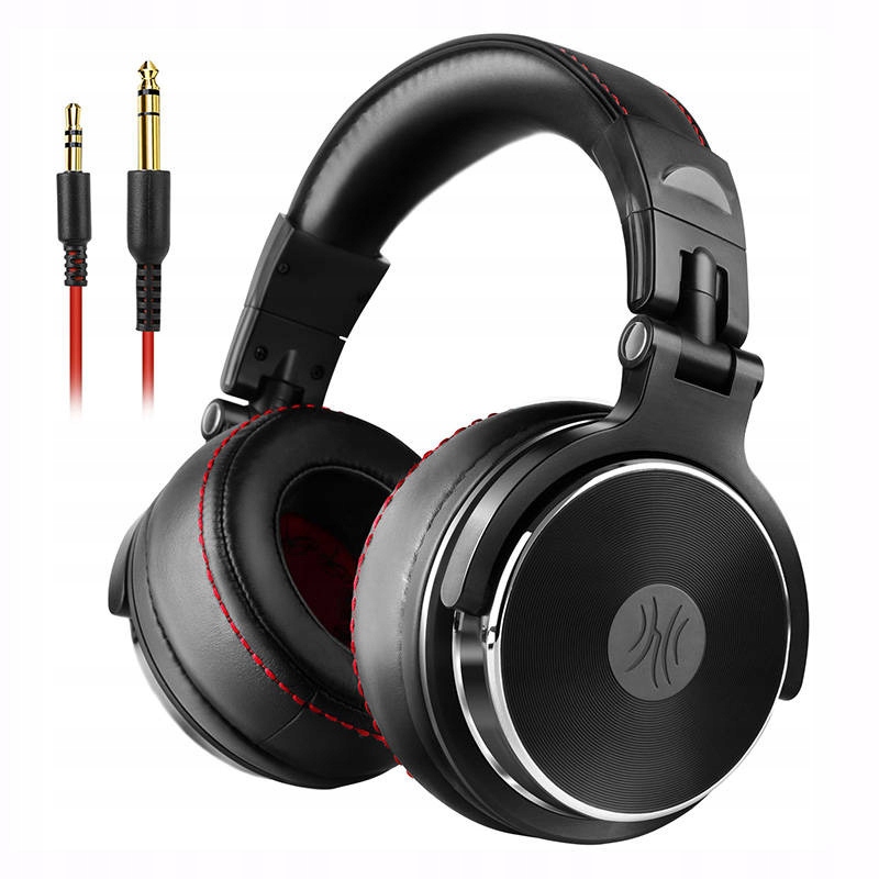 OneOdio Pro50 Słuchawki przewodowe 50 mm Dj monitoring czarne studio