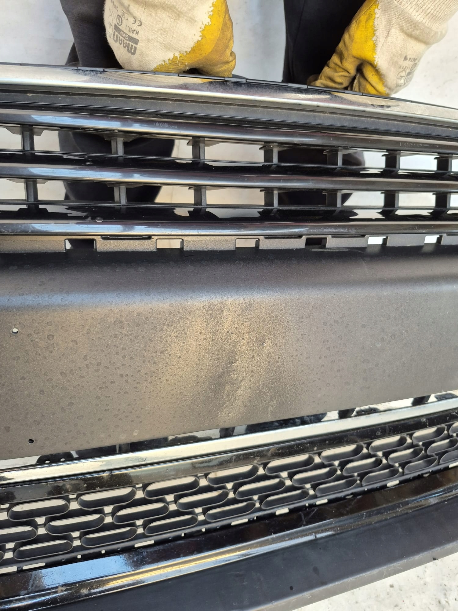 MINI COOPER F56 14- bumper front front grill grid 7317969