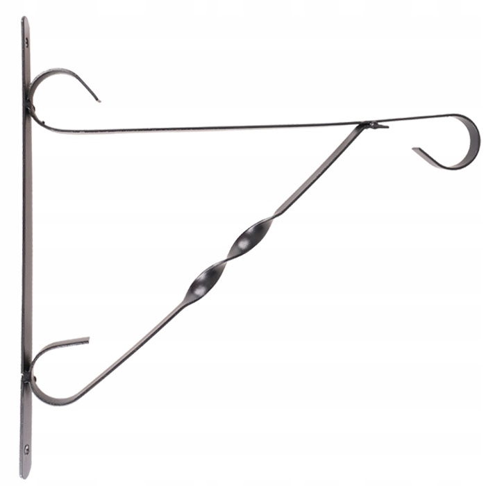 

Hak Ścienny Ogrodowy Na Donice Kosze Metal 30,5cm