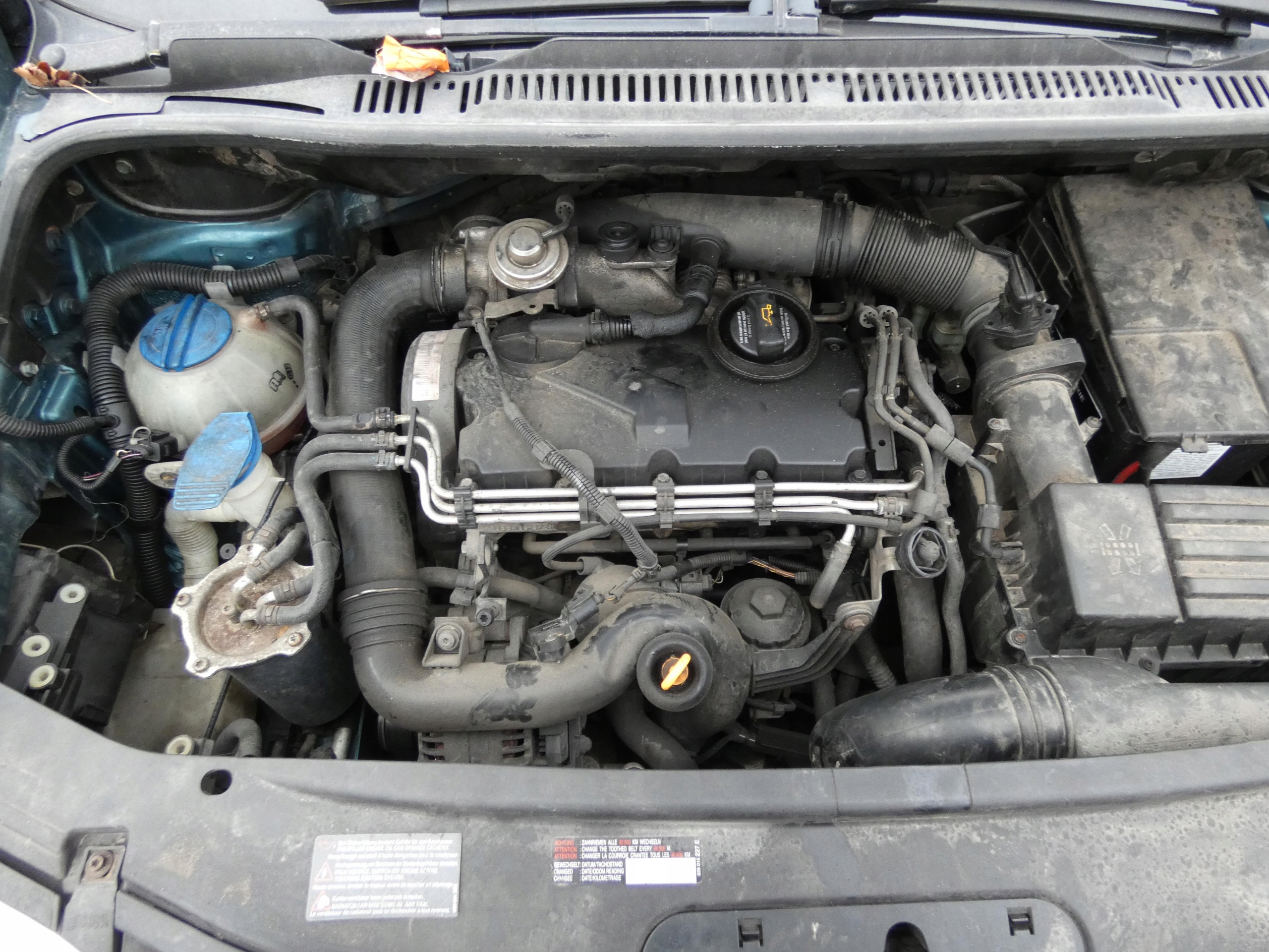 Двигатель vw Touran I 1.9 tdi