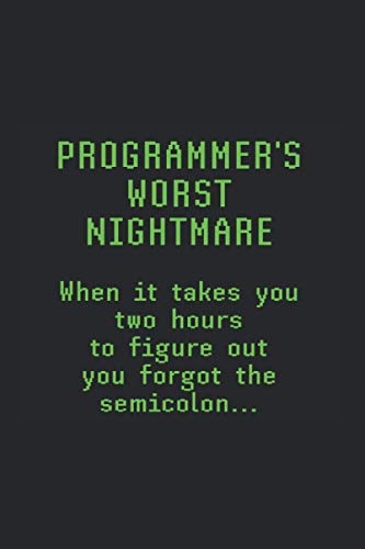 Counter, Brook Programmer's Worst Nightmare, When it takes you two hours to