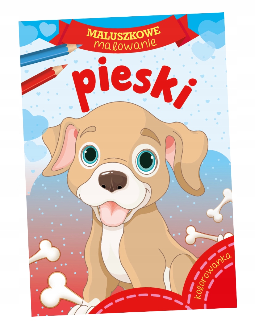 Maluszkowe Malowanie Pieski Wydawnictwo Skrzat