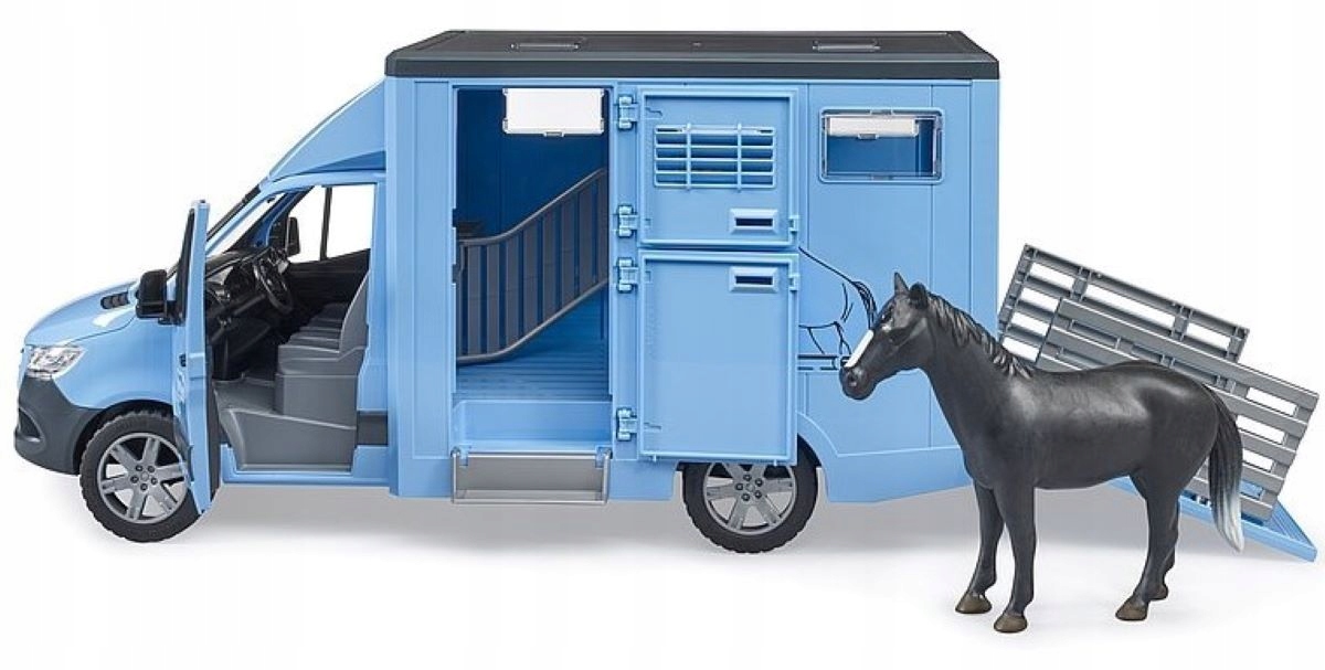 Bruder 02674 Transporter do przewozu koni Sprinter