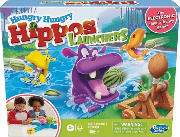 

Hasbro Gra Zręcznościowa Głodne Hipcie Z Wyrzutnią
