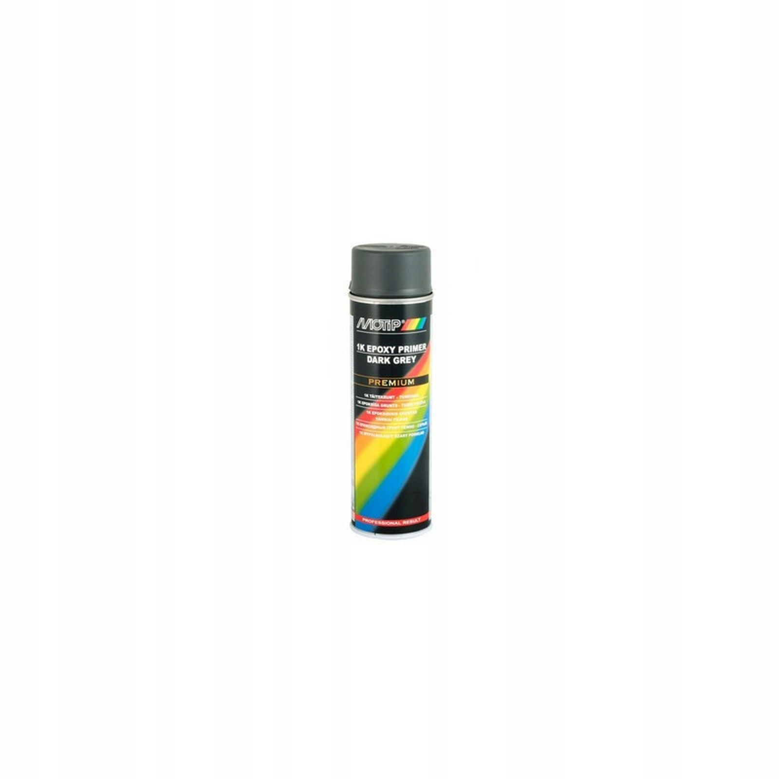 Motip podkład epoksydowy 1K Premium ciemno szary 500ml spray