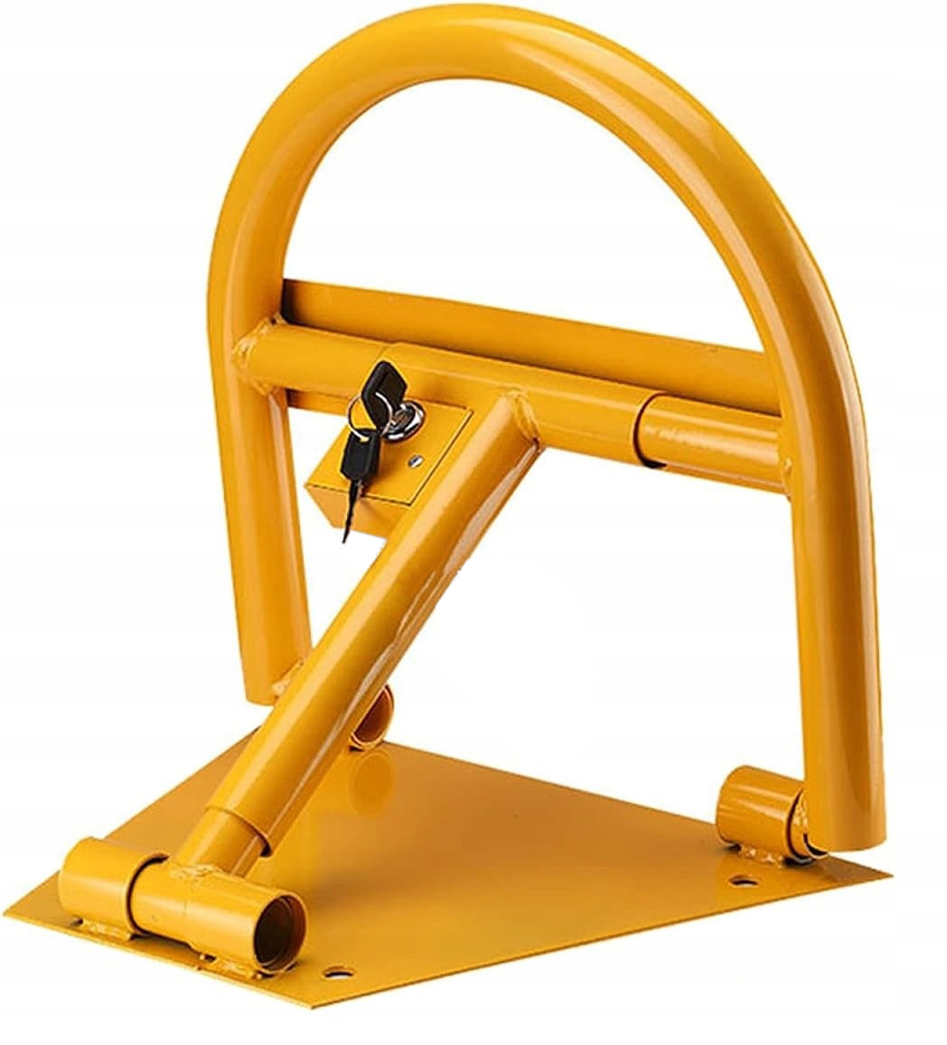 Parkovací Zámek Skládací Parkovací Sloupek 40 CM Na Klíč Ocelové Přepážky