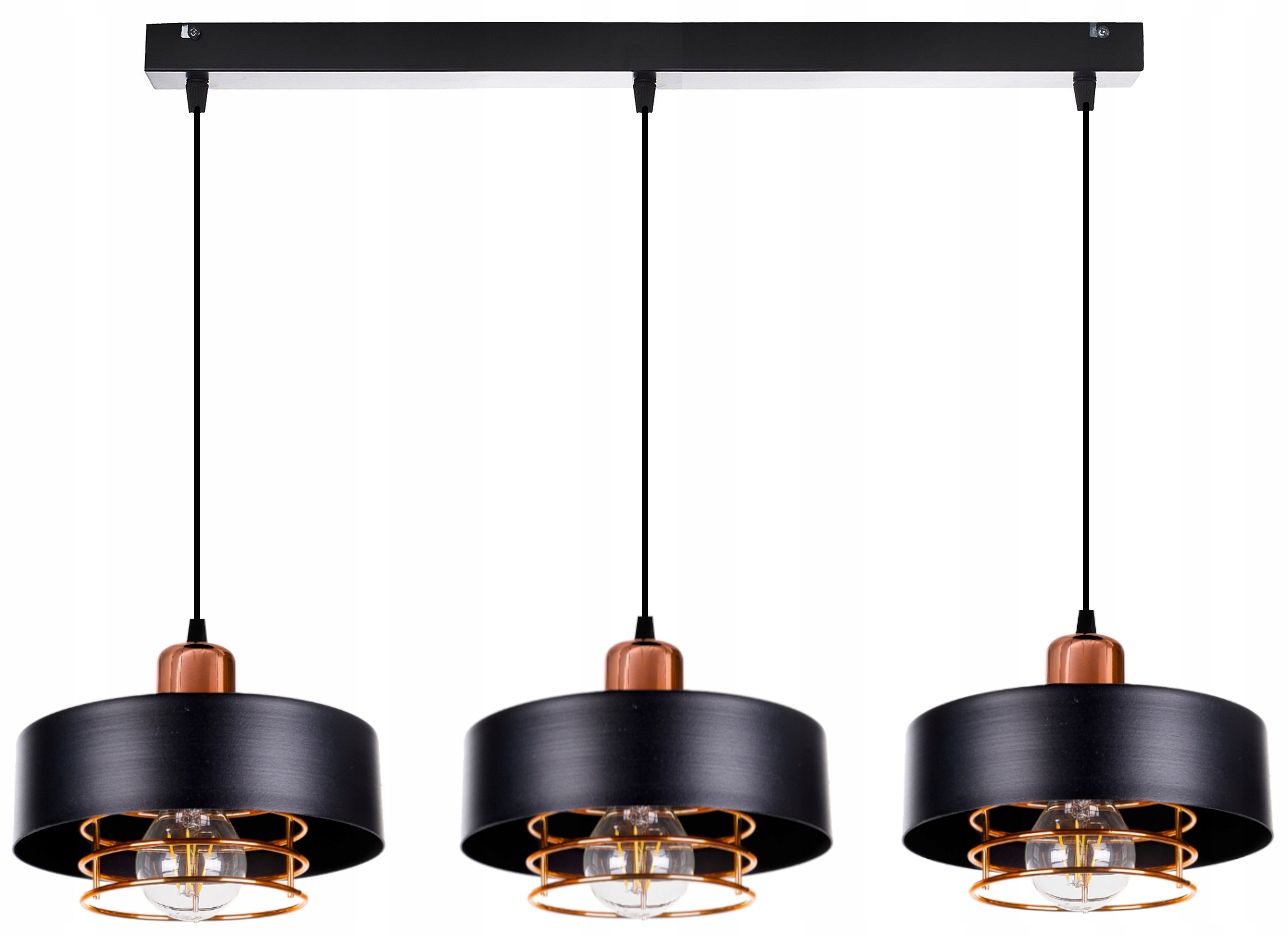

Lampa Wisząca Plafon Sufitowa Żyrandol Z Miedzią