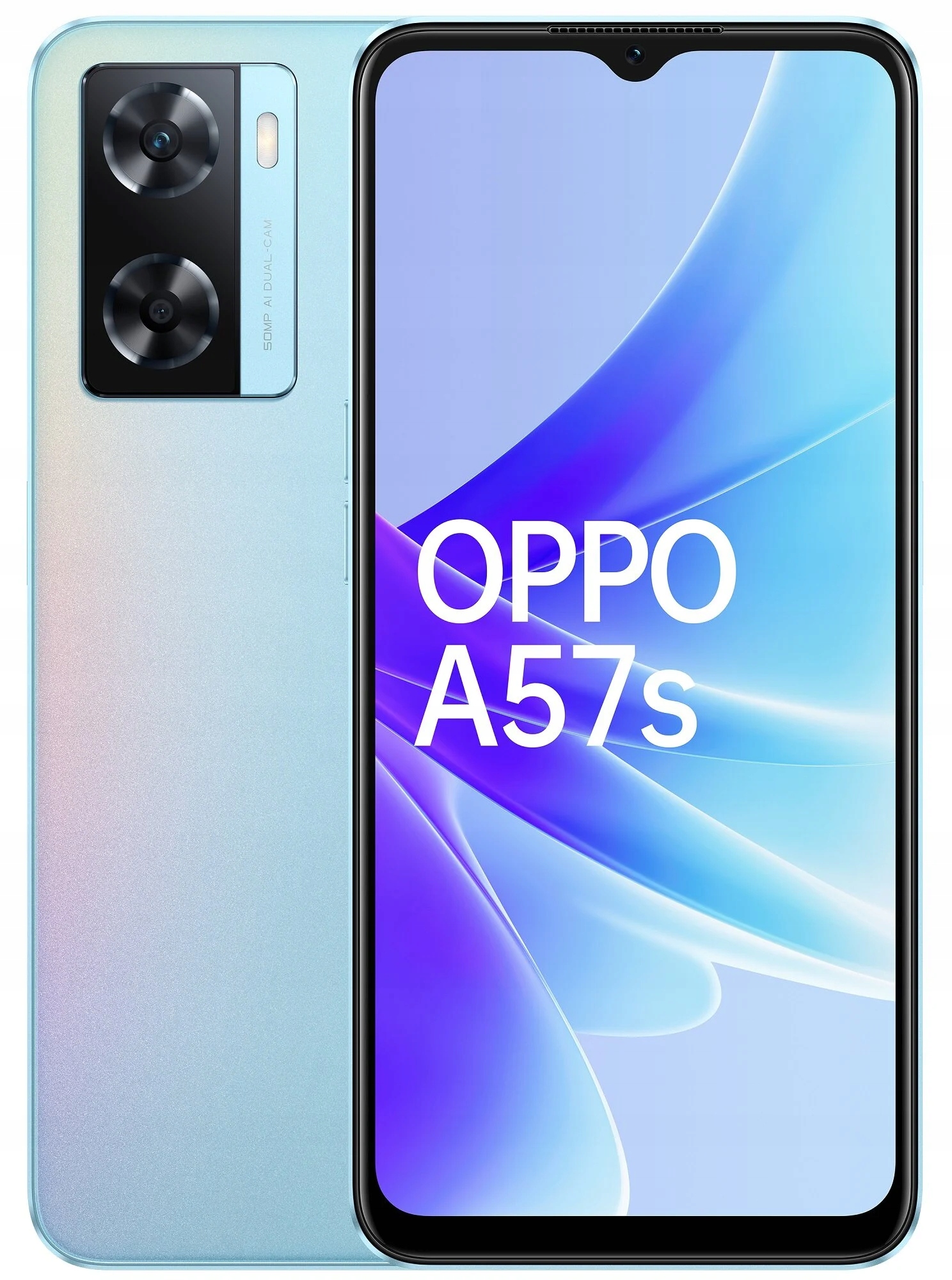Smartfon Oppo A57S 4G 4 Gb 64 Gb 4G (lte) niebieski Sky Blue