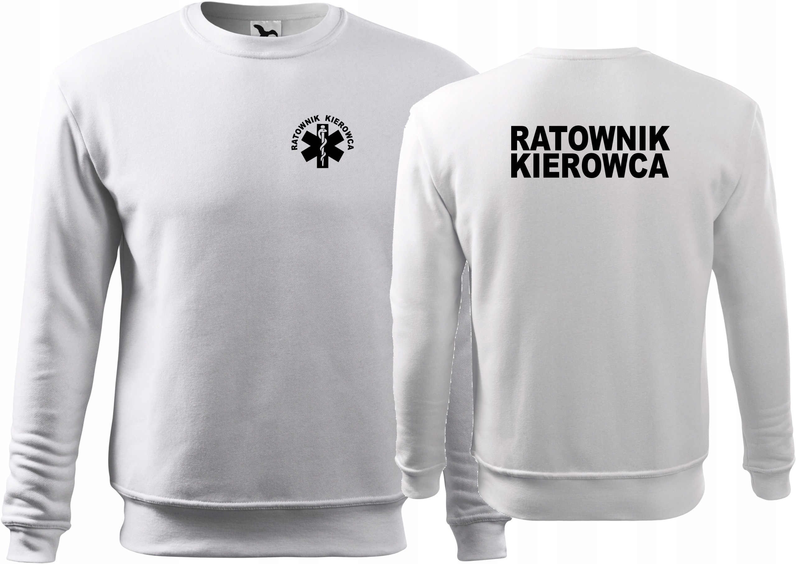 

Bluza męska z nadrukiem Ratownik Kierowca