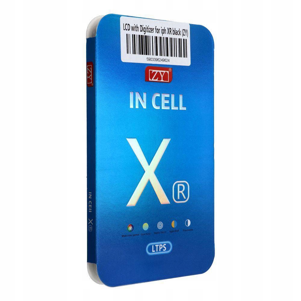 Wyświetlacz do iPhone Xr z ekranem dotykowym czarnym (zy-ltps)