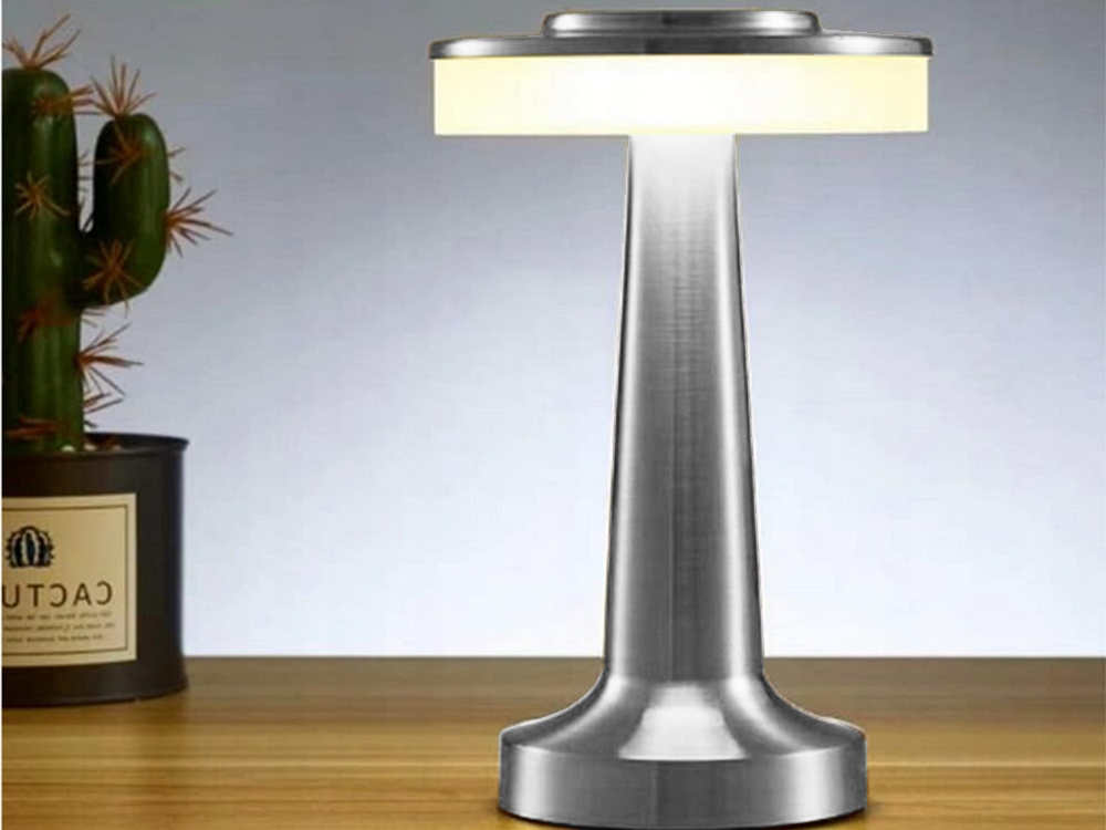 LAMPKA NOCNA STOŁOWA DOTYKOWA LAMPA 3 STOPNIOWA DO SYPIALNI BEZPRZEWODOWA Liczba punktów światła 1