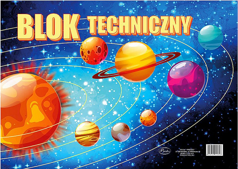 

Blok techniczny A3 Biały Protos 2175