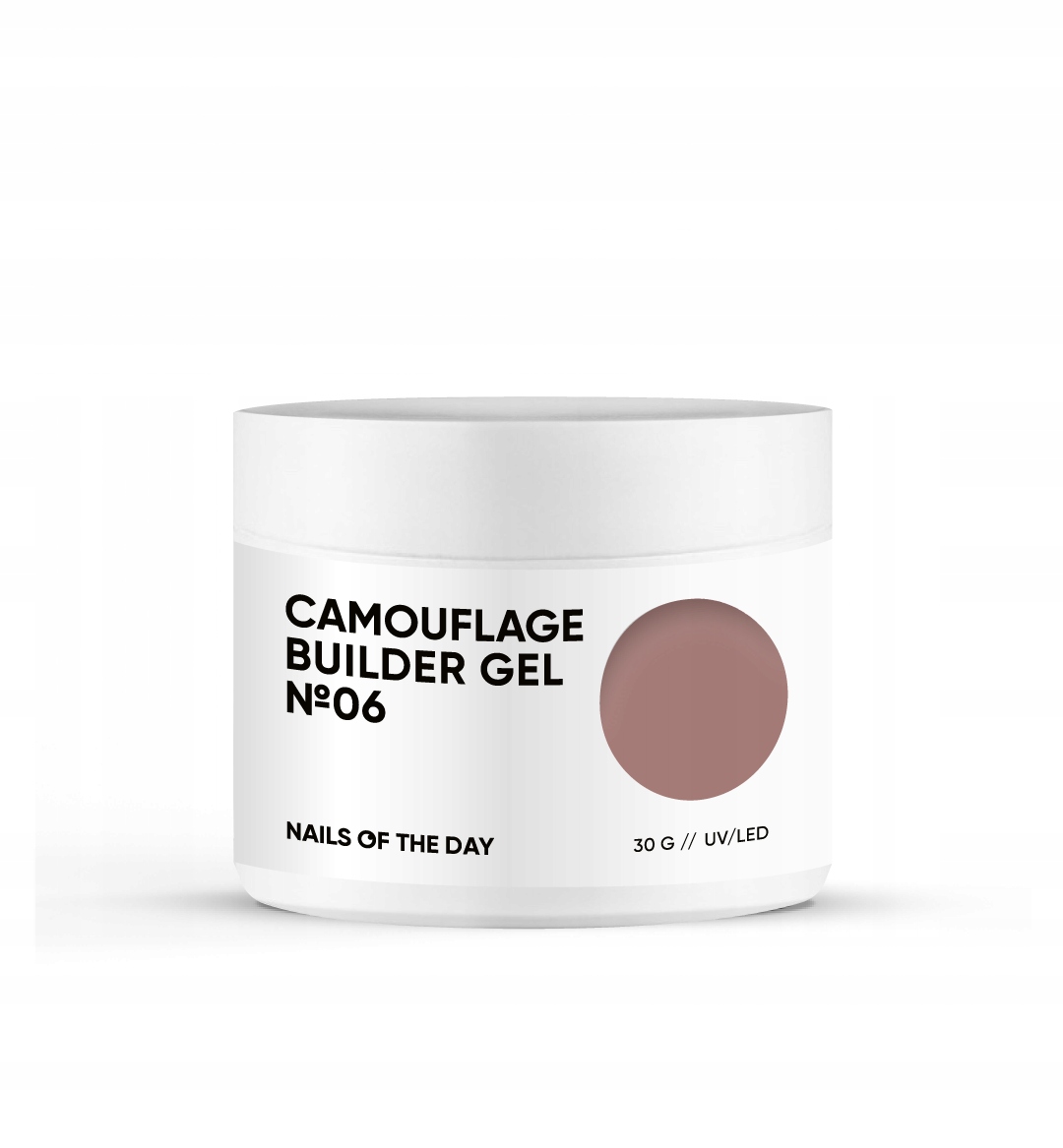 Camouflage gel 06 brązowy gęsty żel budujący