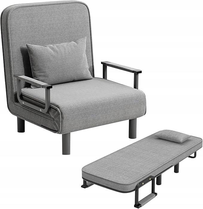 Ergonomická pohovka Kreslo 4 v 1 Skladacia posteľ Pohodlné a praktické