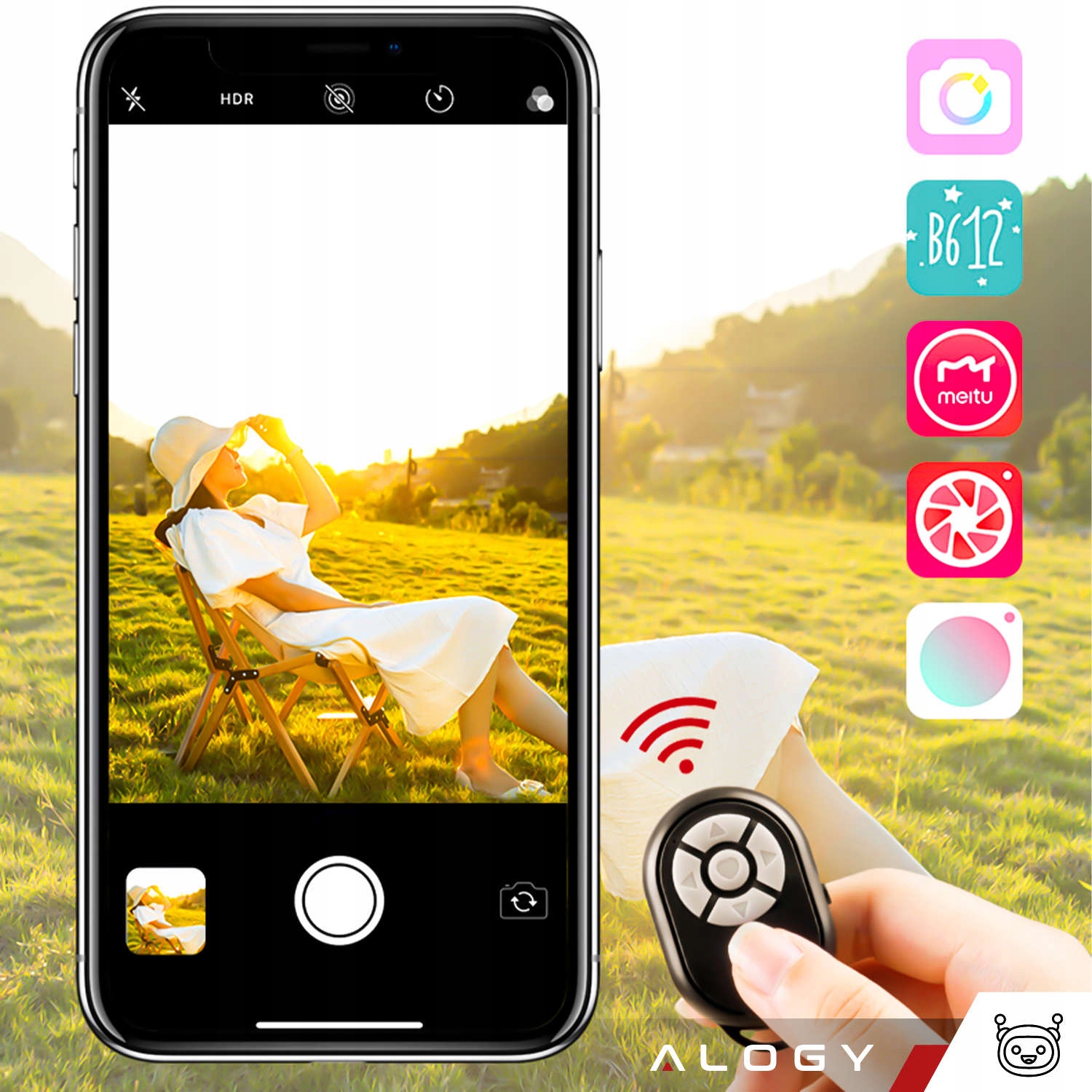 PILOT Bluetooth SELFIE WYZWALACZ ZDJĘĆ iOS Android Przeznaczenie inne