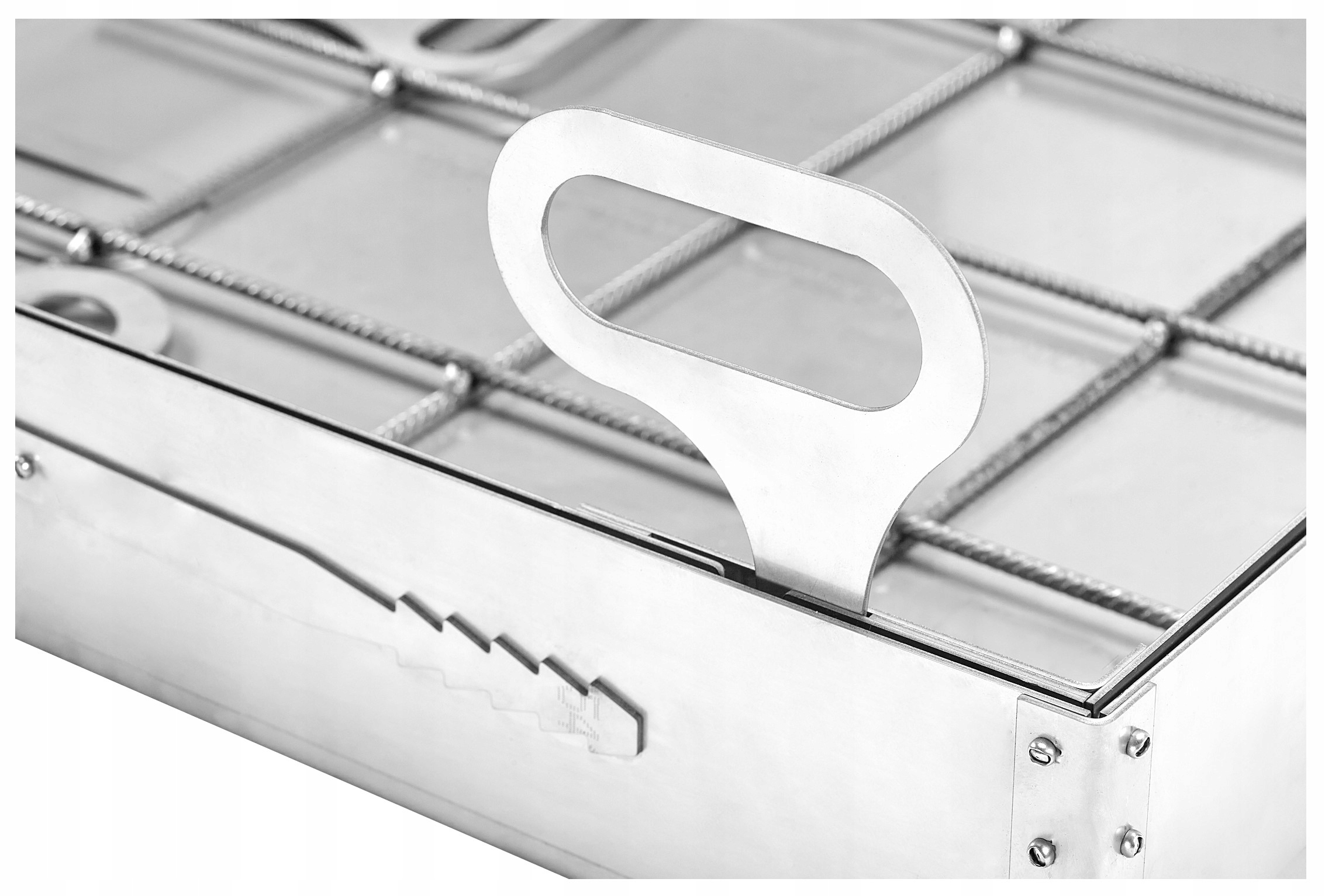 Właz Rewizyjny Studzienka 500x500x100 mm Stal Nierdzewna Lock Up System Średnica 50 cm