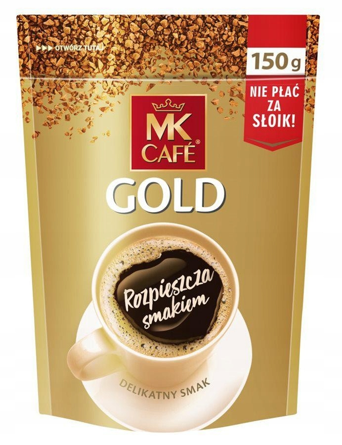 Mk Cafe Gold 150g Kawa Rozpuszczalna Torebka