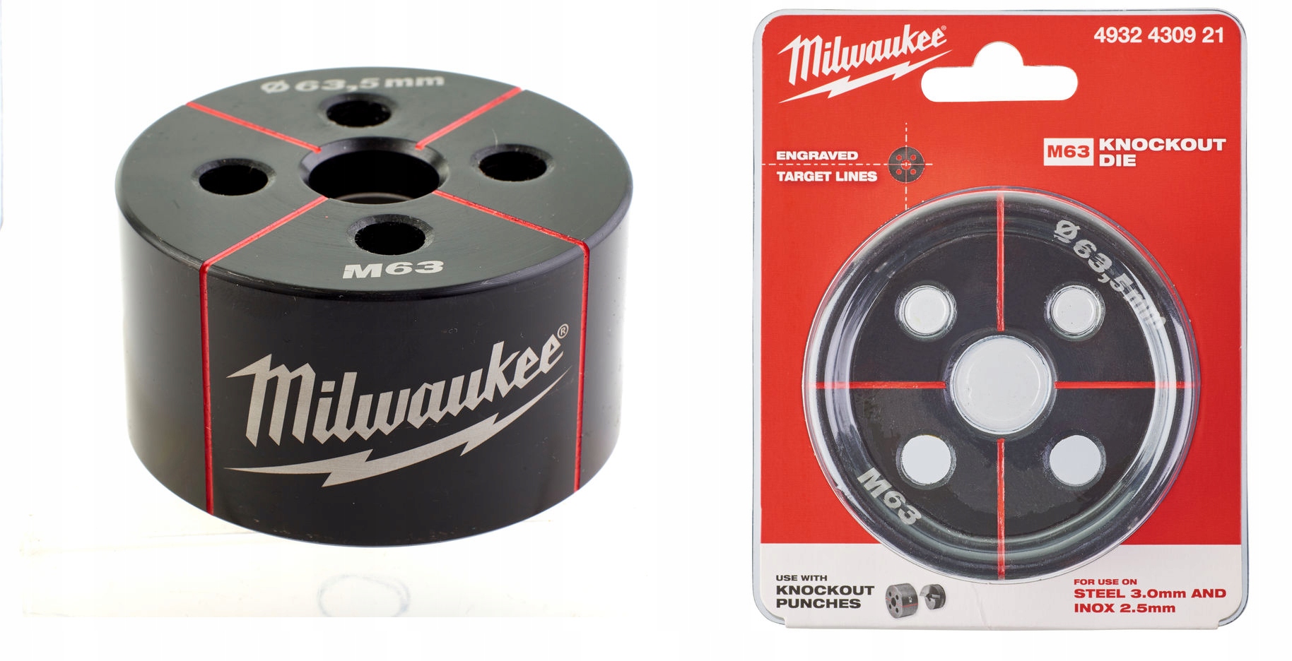 

Milwaukee Matryca M63 63,5mm do Otwornicy M18HKP