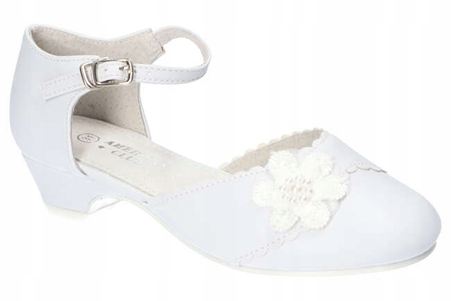 AMERICAN KOM50 BUTY KOMUNIJNE KOMUNIA BIAŁE 32