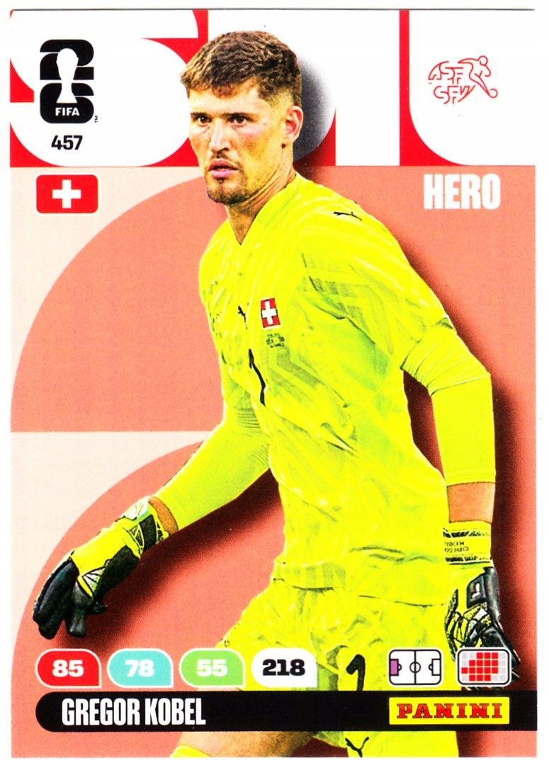Karta Kolekcjonerska Panini Fifa World Cup 2026 Core Gregor Kobel 457