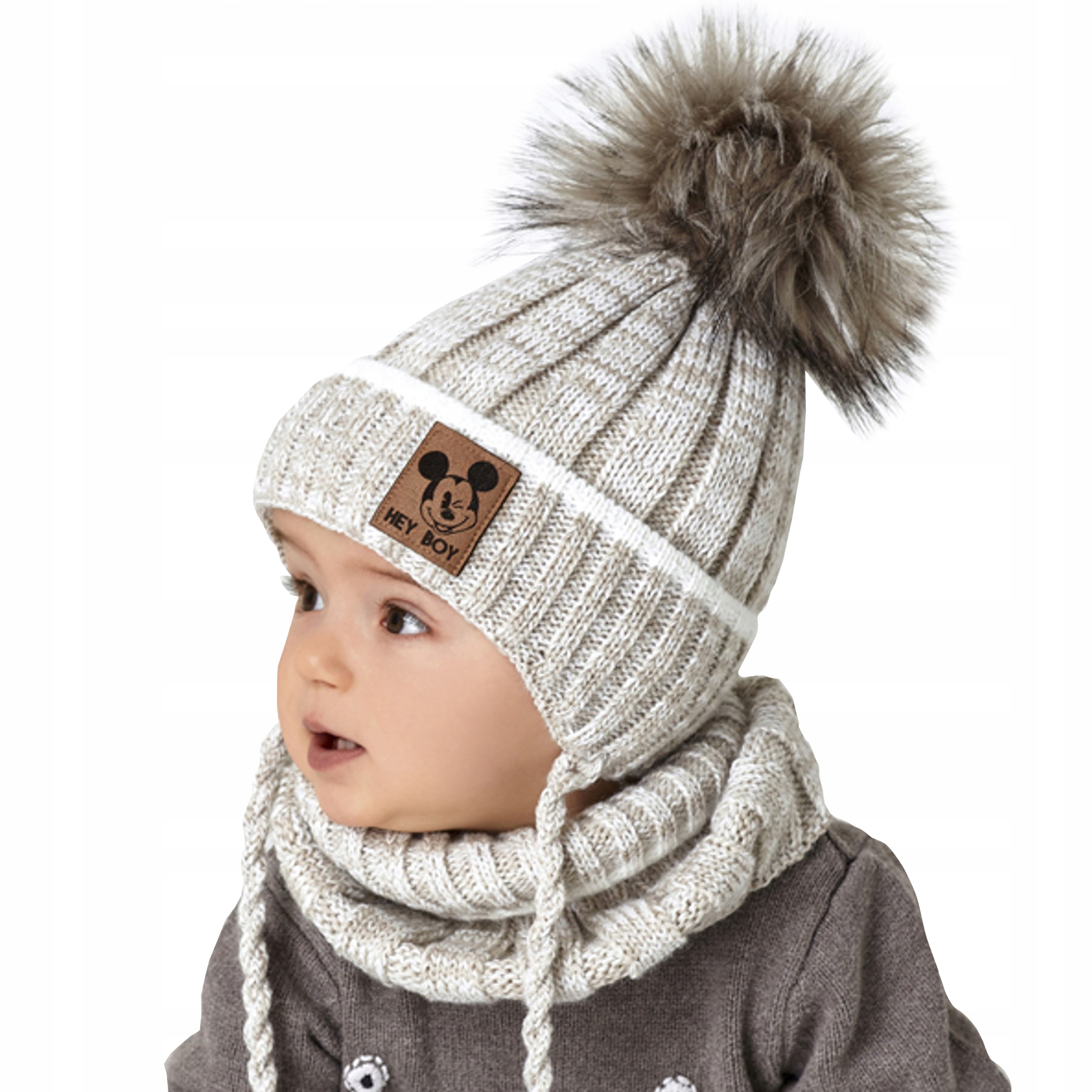 

Komplet Czapka Komin Zima roz. 44 48 6 mies.