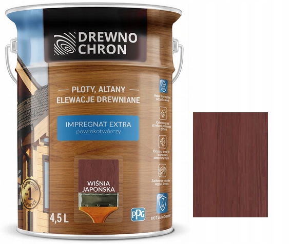 

Drewnochron Impregnat Extra Wiśnia Japońska 4,5L