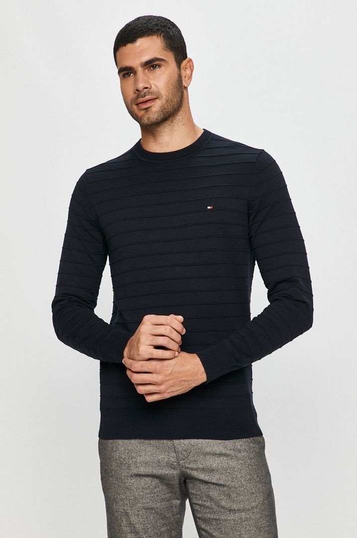 Tommy Hilfiger S Vyzvednutými Pruhy MW0MW15446 Rs