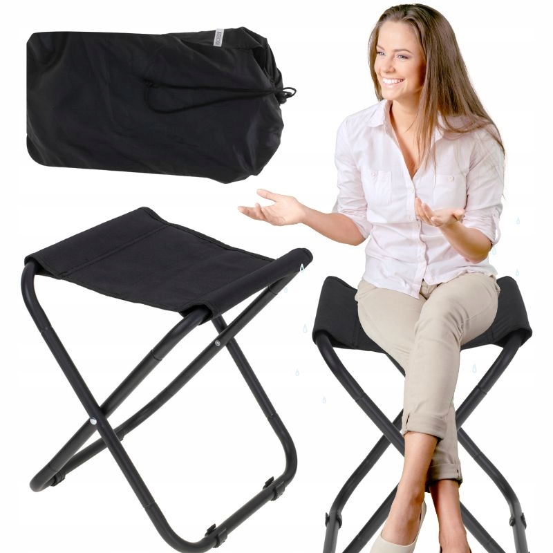 

Krzesło Składane camping Turystyczne Wędkarskie