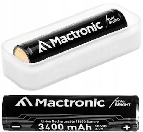 

Mactronic Mocny Akumulator Ogniwo 18650 3400 mAh