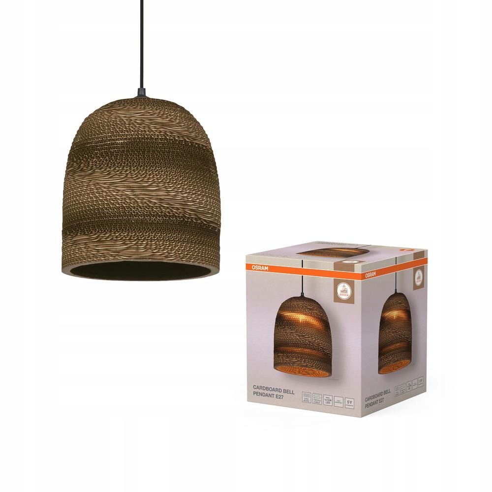 Závěsná stropní lampa E27 Dekorativní Hnědá Decor Osram