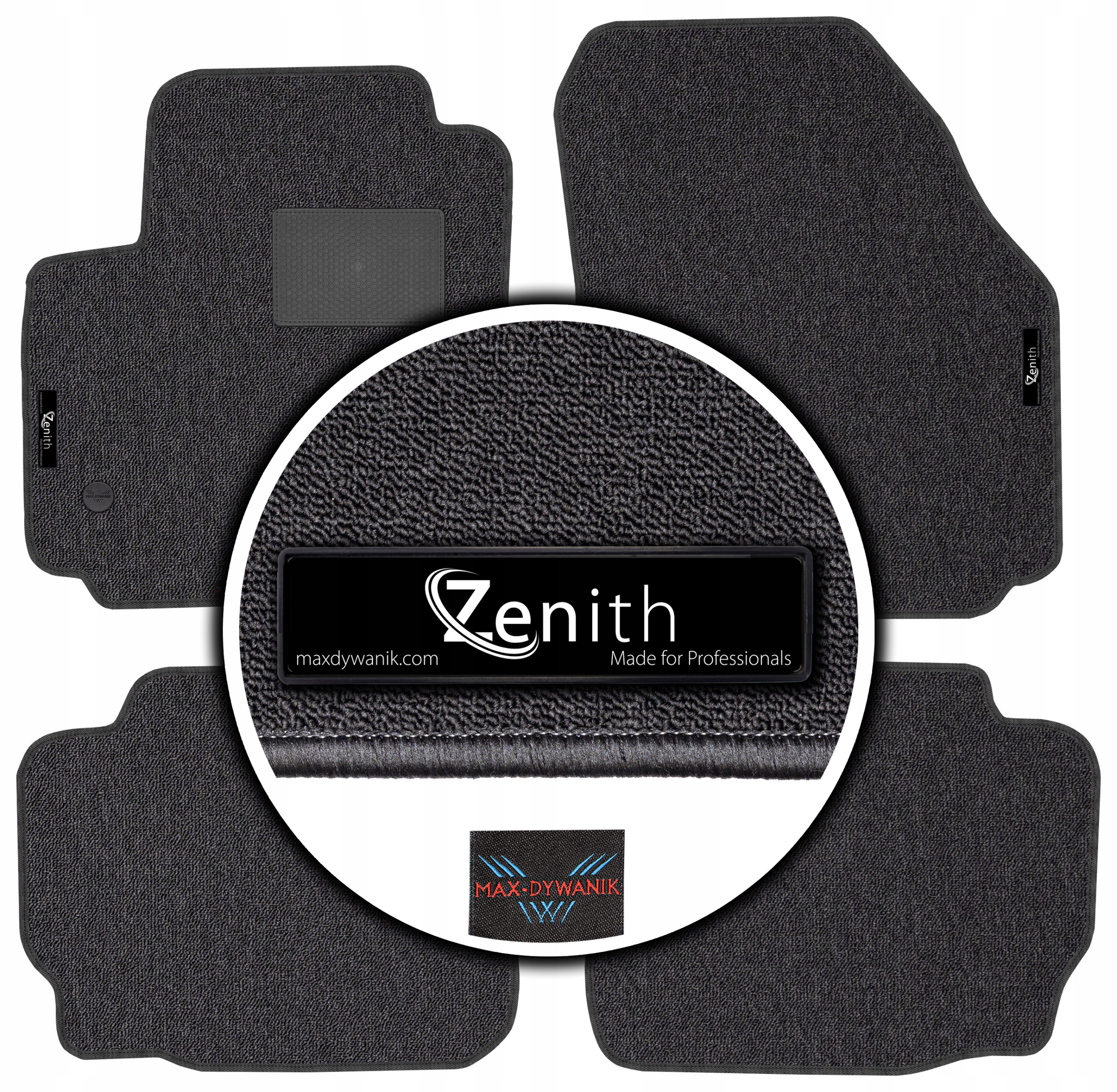 Ford Mondeo MK4 Fl 2012-2015 Koberce do auta Max-dywanik Zenith