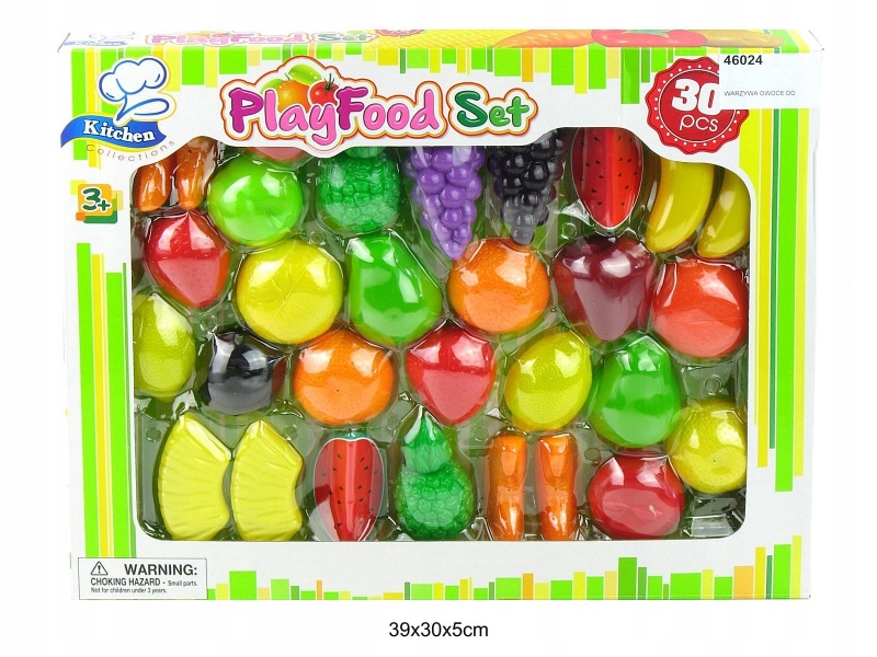 Warzywa / Owoce 30 elementów 2 rodzaje 8153/8154