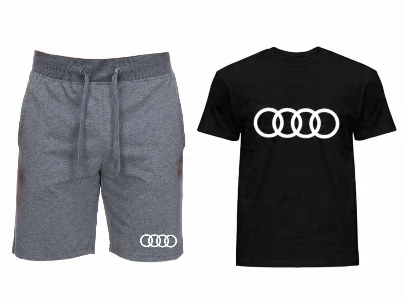 

Komplet Tshirt + Krótkie Spodenki Audi Męski XXL