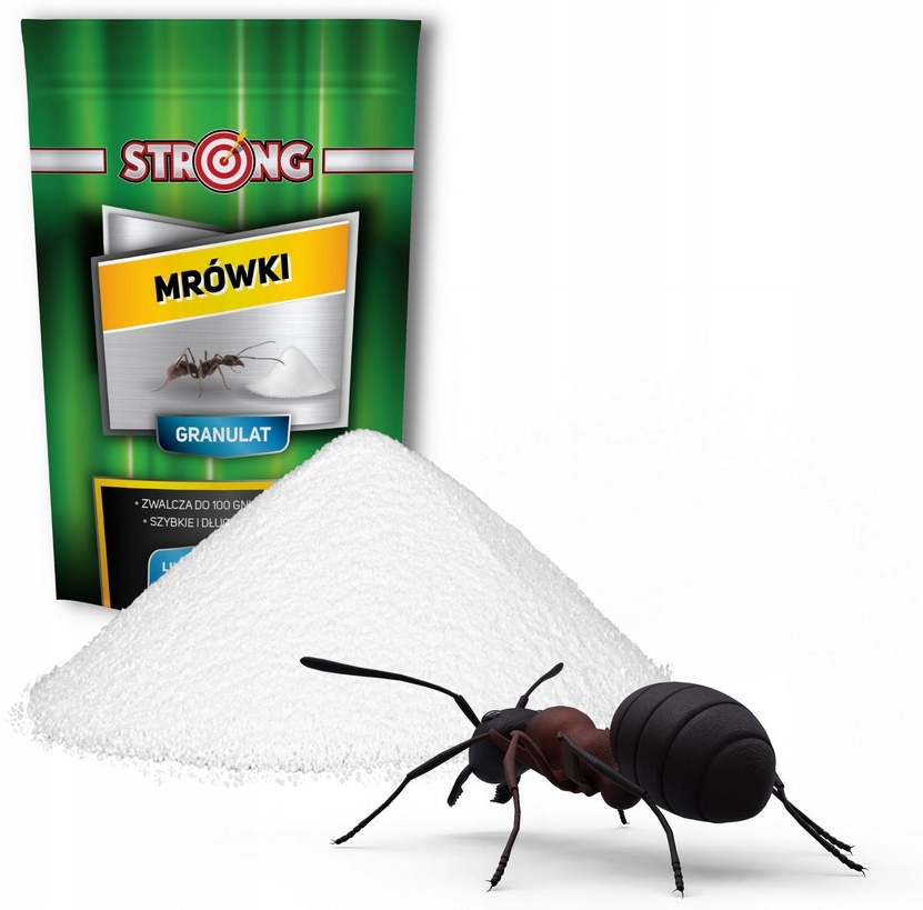 PROSZEK NA MRÓWKI ŚRODEK PREPARAT TRUTKA GNIAZDA MRÓWEK STRONG 1KG SILNY