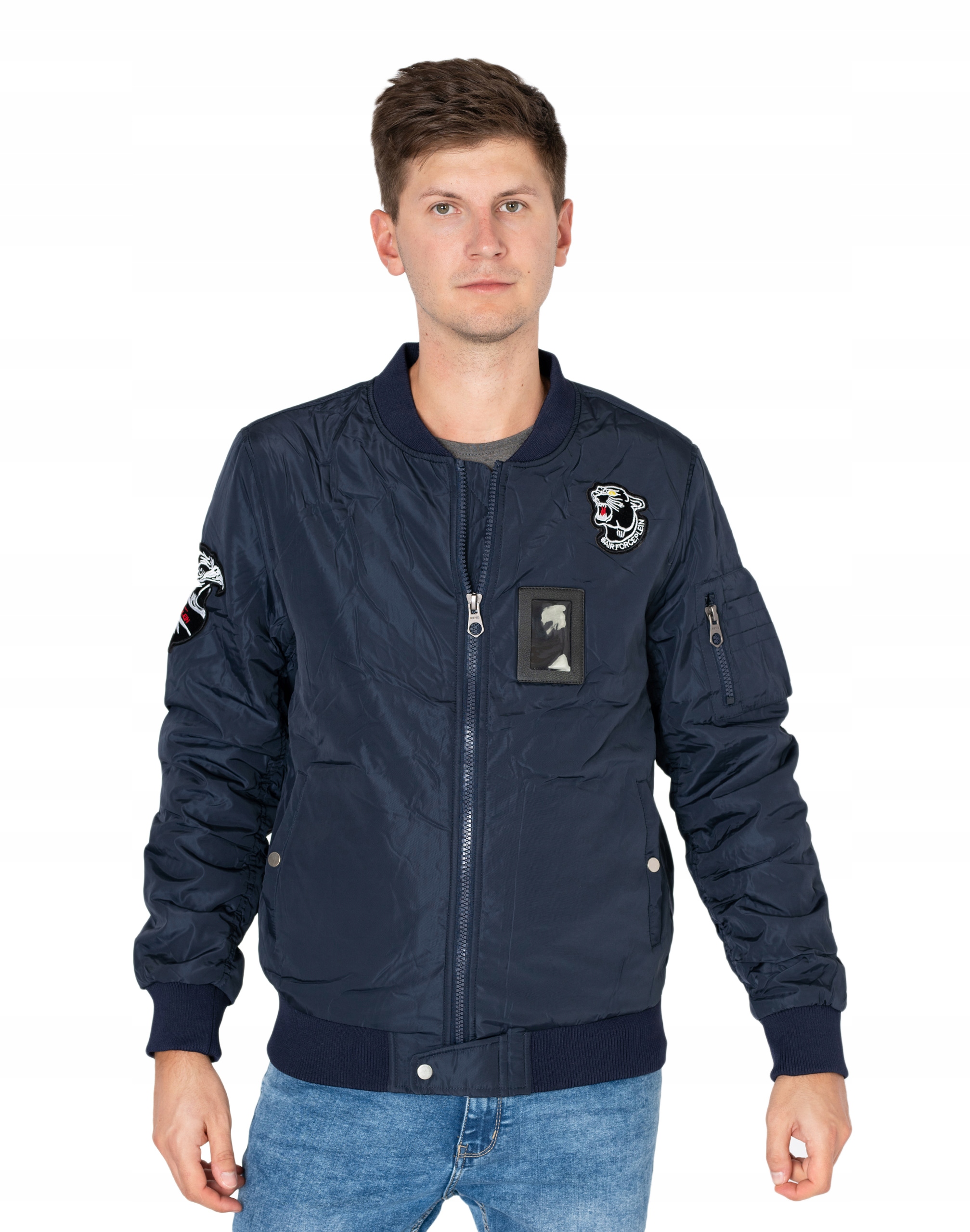 

Kurtka Bomberka Męska Pilotka Ocieplana J906-2 XL