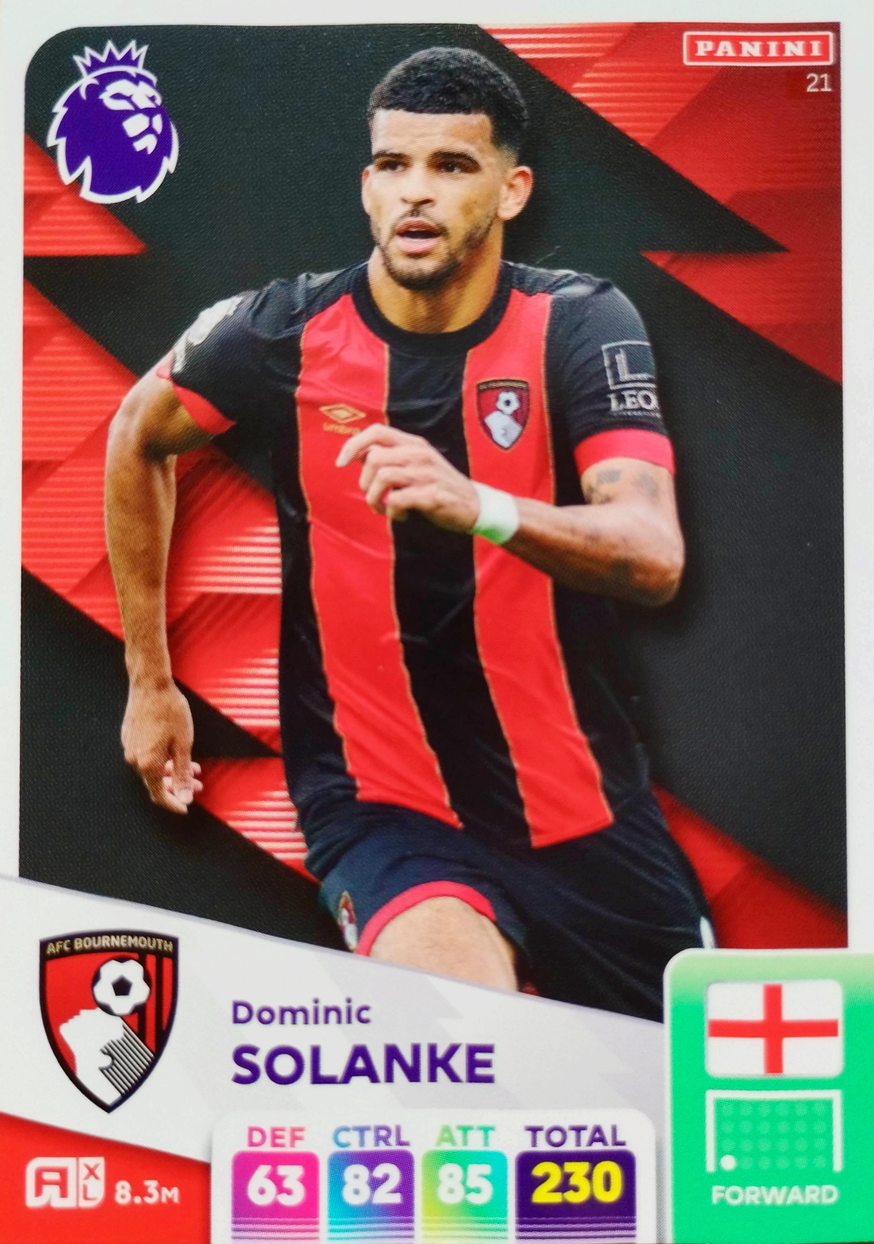 Premier League 2025 Base 21 Dominic Solanke Bournemouth