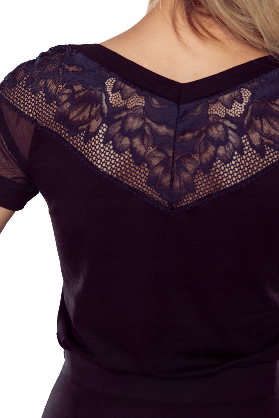 Gusta bluzka z krótkim rękawem v-dekolt Eldar S Marka Eldar