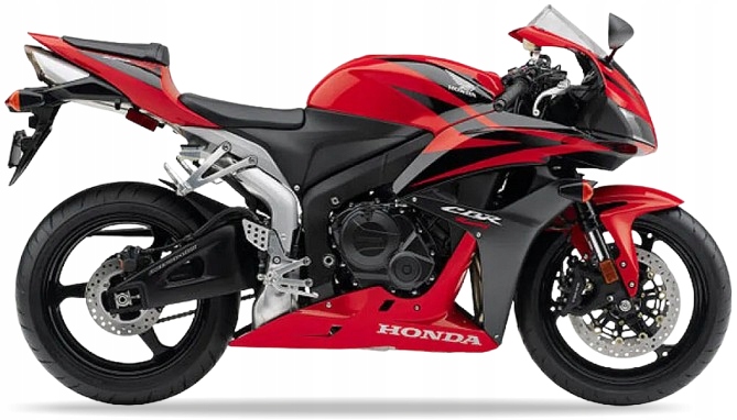 Samolepky Na Motocykl Juula Pro Honda Cbr 600 Rr 2008 Usa Červené R157BB