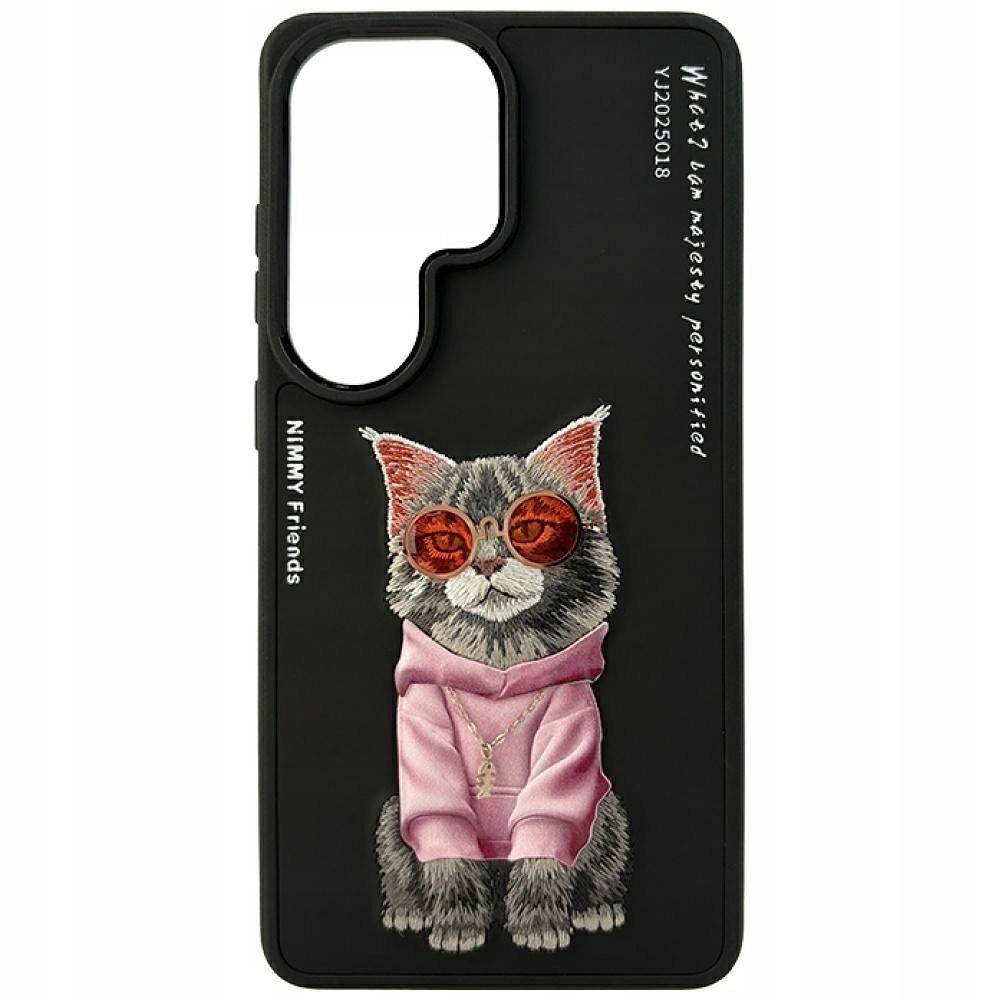 Nimmy Futerał Glasses Cool Cat Do Samsung S26 Ultra Czarny