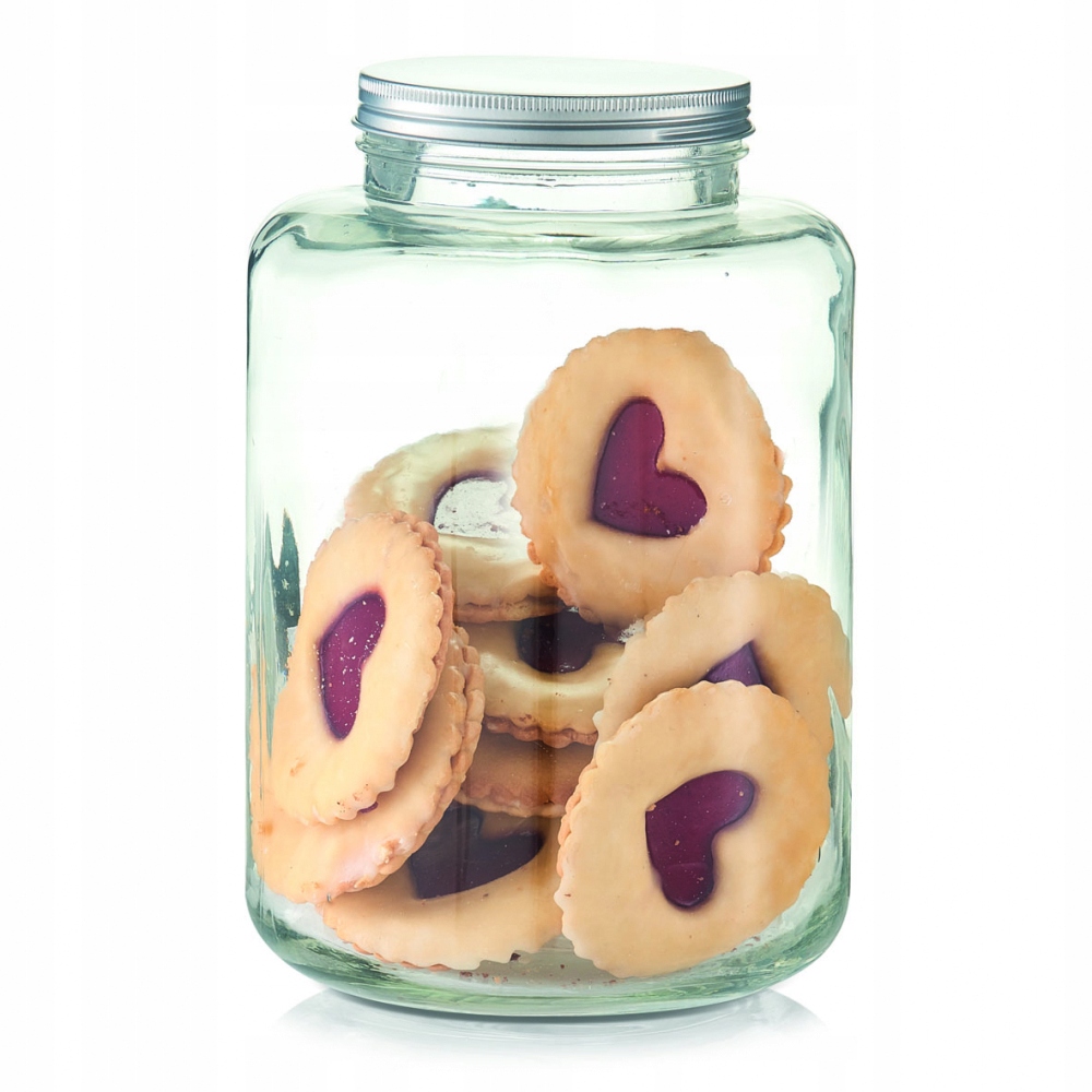 

Słoik ozdobny szklany z pokrywką Zeller Glass 7 l