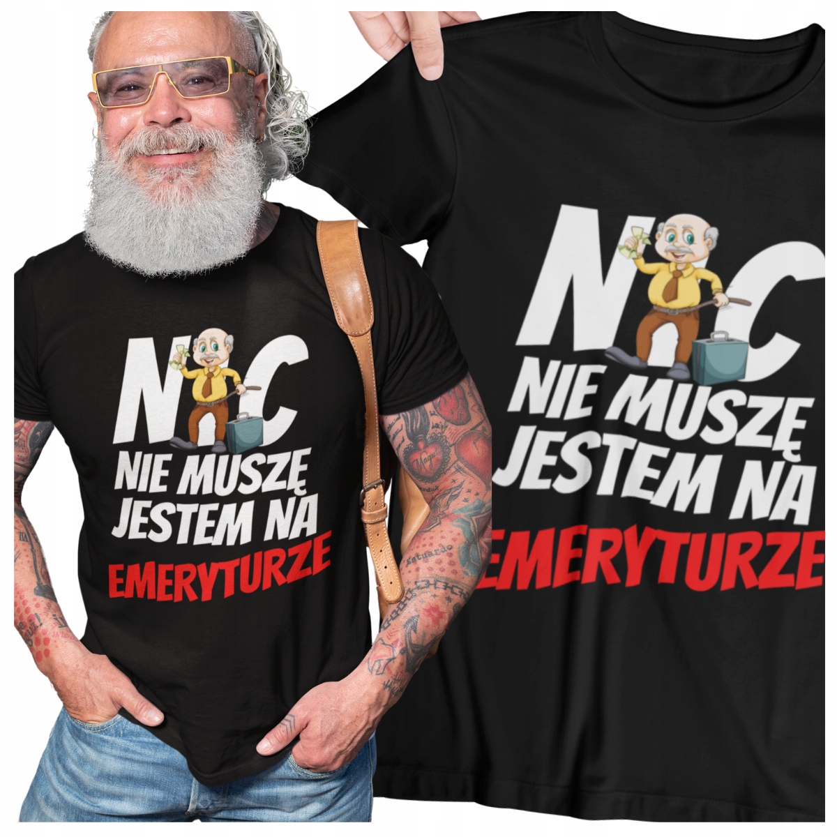 

Koszulka dla Emeryta Emerytura Pomysł