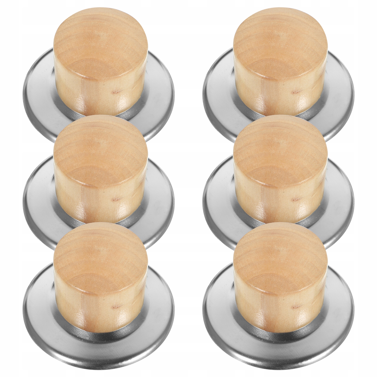 Akcesoria z litego drewna 6 zestawów