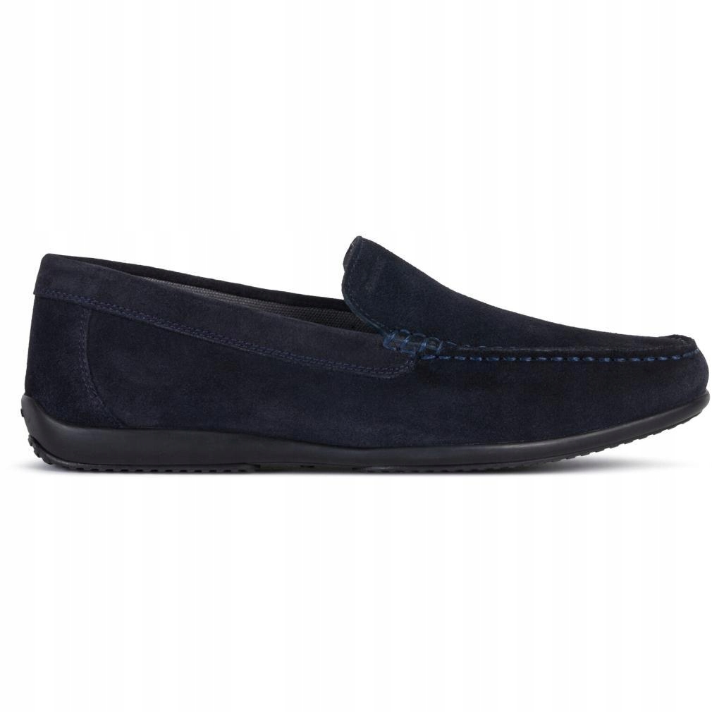 Geox Ascanio Kožené Espadrilky Tmavě Modré 39 Jwc