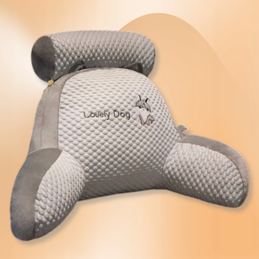 Polštář na Čtení Bederní Podpora Zad do Postele na Křeslo pod Páteř