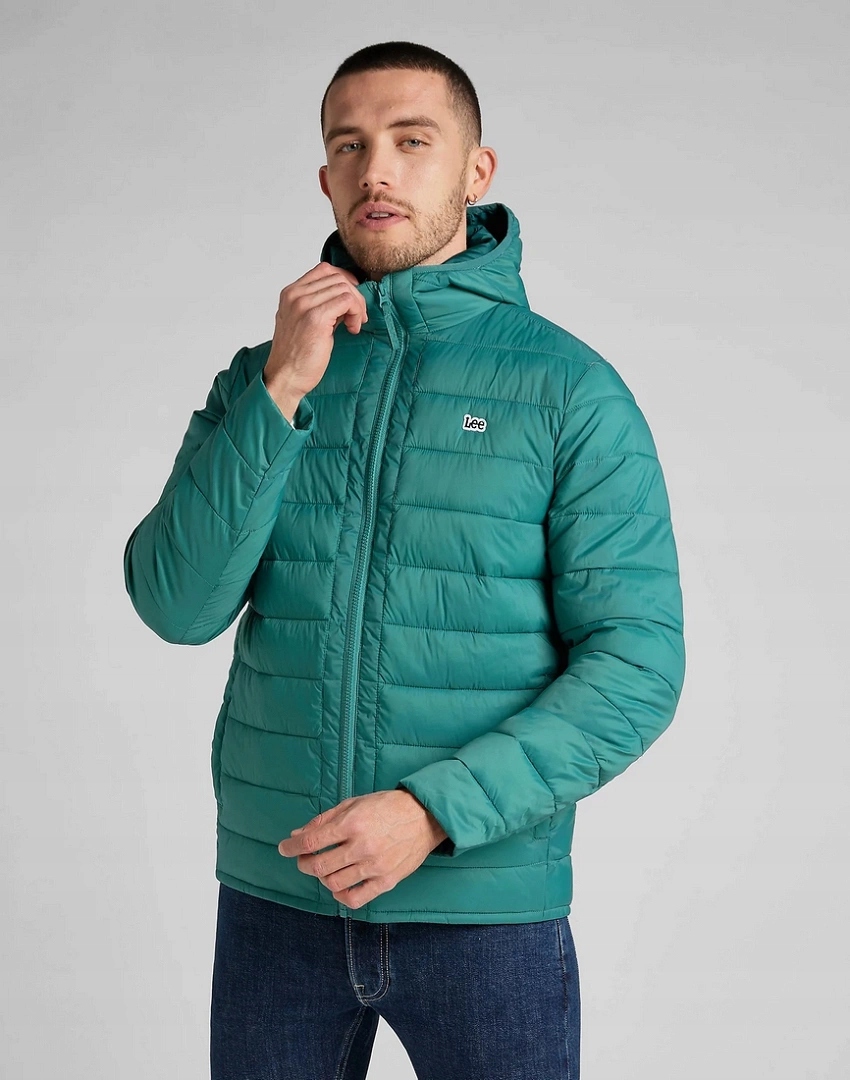 Pánská přechodová bunda Lee Light Puffer Jkt Monaco L87HSZDO S