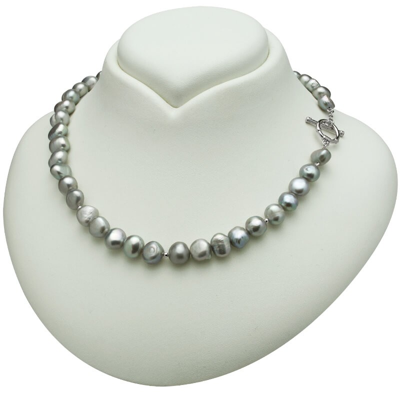Stříbrný Náhrdelník S Pravými Kultivovanými Perlami